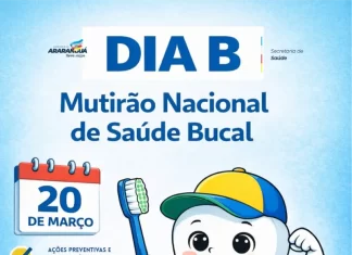 Dia B de Saúde Bucal em Araranguá