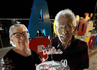 Bodas de Diamante: casal comemora 60 anos de amor em Araranguá