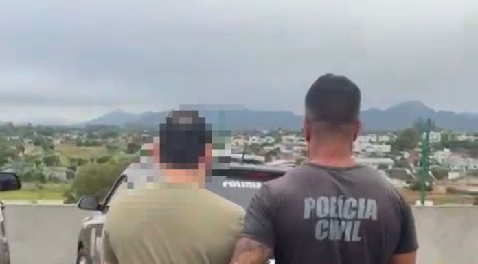 Homem é preso por violência doméstica em São João do Sul