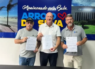 Prefeito Scaini entrega ordem de serviço para pavimentação