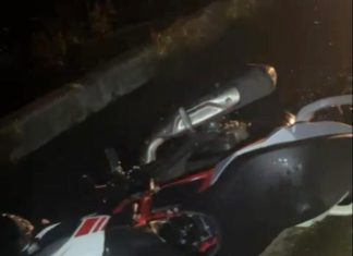 Colisão frontal deixa motociclista gravemente ferido em Maracajá