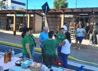 Dia da Família na Escola movimenta a Praça Central de Balneário Arroio do Silva