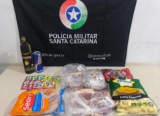 Homem é preso após tentar furtar mais de R$ 300 em supermercado em Balneário Gaivota