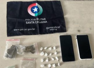 Dois adolescentes são apreendidos por tráfico de drogas em Sombrio