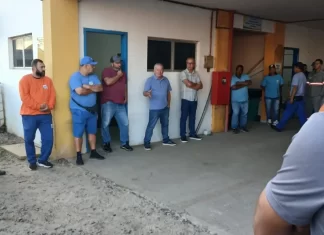 Balneário Arroio do Silva: Prefeito Jorge se reúne com a equipe da Secretaria de Obras para alinhamento de ações