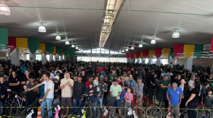 Passeio Ciclístico de Turvo promove manhã de integração e muitos prêmios