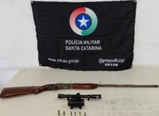 Homem é preso por ameaça contra ex-companheira e posse ilegal de arma de fogo em Sombrio