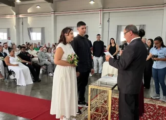 Amor oficializado: 21 histórias ganham novos capítulos no casamento coletivo em Balneário Arroio do Silva
