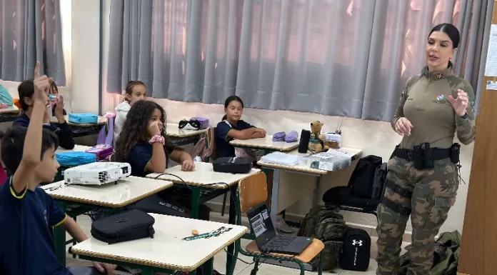 Escola desenvolve projeto PROA crianças – programa protetor ambiental