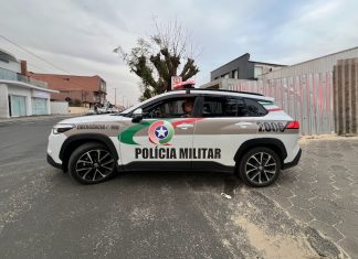 Homem com mandado por extorsão é preso após ocorrência de desentendimento familiar em Santa Rosa do Sul
