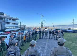 Brigada Militar realiza primeira edição da Operação Plano Tático no Litoral Norte e prende foragido da Justiça