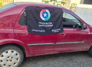 Homem é preso após furtar carro, fugir da Polícia Militar e colocar moradores em risco em Sombrio