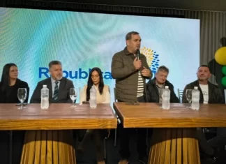 Prefeito Almides lidera grande evento do Republicanos em Santa Rosa do Sul