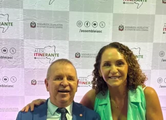 Deputado Skudlark quer fazer sucessora com apoio de Sombrio