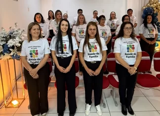 Santa Rosa do Sul capacita como técnicos seus agentes de Saúde