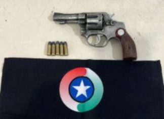 Homem é preso com revólver municiado durante abordagem da PM em Sombrio