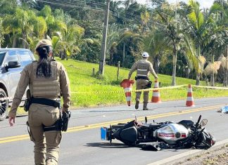 Jovem de 20 anos morre em grave acidente na SC-285 em Ermo