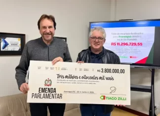 Com novo pacote de investimentos, deputado Tiago Zilli soma quase R$ 12 milhões destinados a Araranguá