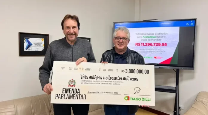 Com novo pacote de investimentos, deputado Tiago Zilli soma quase R$ 12 milhões destinados a Araranguá
