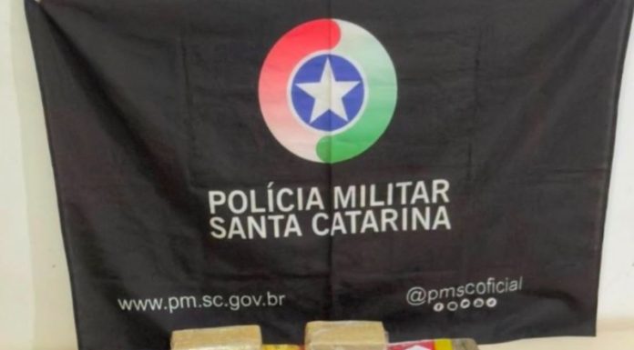 Tráfico de drogas termina com mais de 2,6 quilos de maconha apreendidos em Araranguá