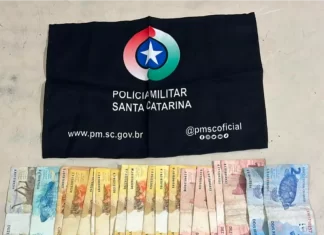 Jovem é preso por tráfico de drogas após perseguição policial em Sombrio