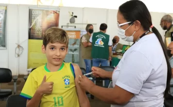 Balneário Gaivota promove Dia D de Vacinação em clima de Copa do Mundo