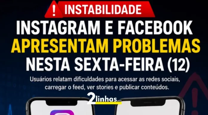 Instabilidade atinge Instagram, Facebook e outros serviços da Meta nesta sexta-feira