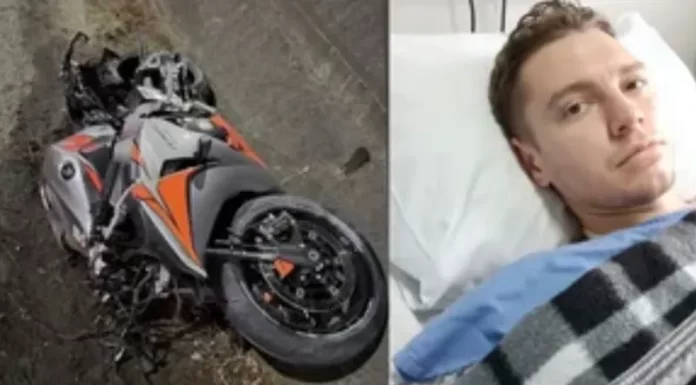 Morador de Torres sofre acidente de moto em sombrio e família faz uma “vaquinha” solidária para ajudar a custear despesas