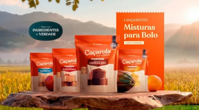 Caçarola lança linha especial de misturas para bolo com sabor de receita caseira