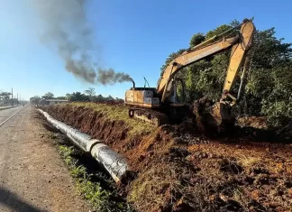 Obras de drenagem dão início a projeto de ciclovia em Jacinto Machado
