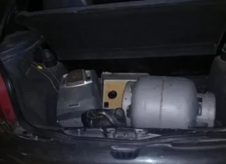 Homem furta botijão de gás em Turvo e é preso após acidente em Araranguá