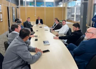 Vereadores de Araranguá participam de audiência no DNIT para acompanhar demandas do antigo trecho da BR-101
