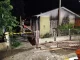 Residência é destruída por incêndio em Turvo