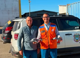 Defesa Civil de Balneário Arroio do Silva passa a contar com drone para reforçar ações de monitoramento