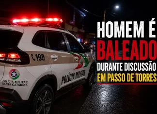 Homem é baleado durante discussão em Passo de Torres