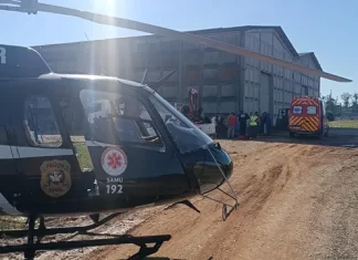 Trabalhador de 66 anos morre após ser atropelado por caminhão em canteiro de obras em Criciúma