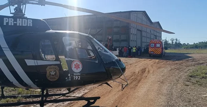 Trabalhador de 66 anos morre após ser atropelado por caminhão em canteiro de obras em Criciúma