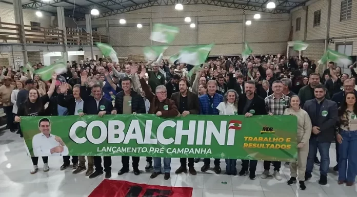 Cobalchini e Zilli lançam pré-campanha no sul do estado