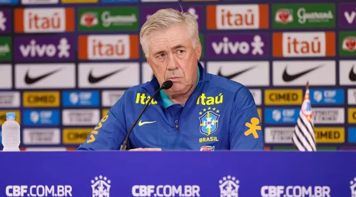 Ancelotti admite erros na Copa e anuncia renovação da Seleção Brasileira