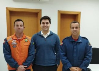 Diálogo entre Defesa Civil, Corpo de Bombeiros e Ministério Público fortalece ações preventivas em Turvo