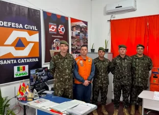 Turvo recebe visita institucional do Exército
