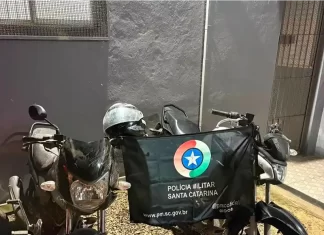Polícia Militar recupera duas motos furtadas em Araranguá
